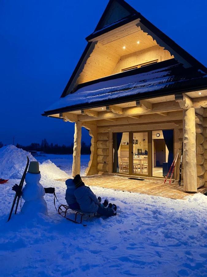 Goralskie Domki U Topora Czarny Dunajec Esterno foto
